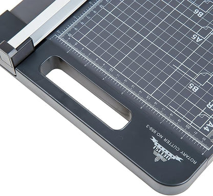 Jielisi 3-Way 12.6 Inch (A4 size) Rotary Trimmer Cutter Perforate & Scallop
