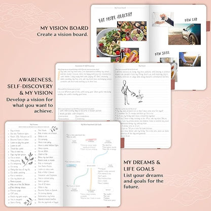 Legend Planner – Weekly & Monthly Life Planner to Hit Your Goals & Live Happier. Organizer Notebook & Productivity Journal. A5 (Rose Gold Gold)