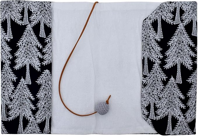 BLBMH Tree Book Covers for Paperbacks Adjustable Fabric Book Sleeve Cover Protector Fit for 5.5x8.2 inch Hardcover Softcover Book Novels Notebook - BC48