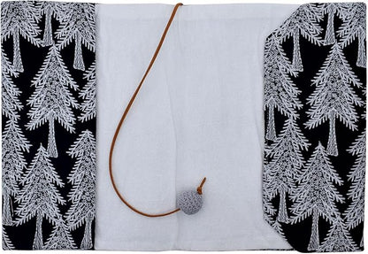 BLBMH Tree Book Covers for Paperbacks Adjustable Fabric Book Sleeve Cover Protector Fit for 5.5x8.2 inch Hardcover Softcover Book Novels Notebook - BC48