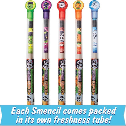 Halloween Smencils - HB #2 Patented Gourmet Scented Pencils, 5 Count, Gifts for Kids, School Supplies, Classroom Rewards