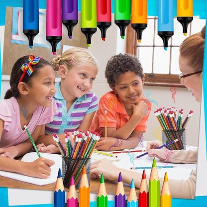 Gersoniel 60 Pcs Scented Pencils Bulk for Kids Inspirational Motivational Cute Fun Fruit Wood Smelly Graphite Pencils with Erasers for School Classroom Office Students Girls Boys Gifts Supplies