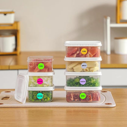 PARLAIM 0.75" Round Color Coding Circle Dot Labels in Roll, 1000 Stickers per Dispenser Box, 3/4 inch Diameter for Office and Business, Gold