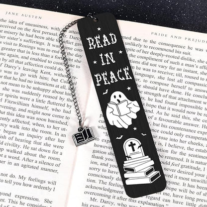 Stocking Stuffers for Women, Christmas Gifts for Book Lovers Bookish, White Elephant Gifts for Adults Useful, Cute Bookmarks Spooky Bookmark Gifts, Horror Lovers Gifts, Anniversary Birthday Gifts