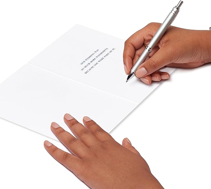 American Greetings Wedding Thank You Cards, Much More Wonderful (8-Count)