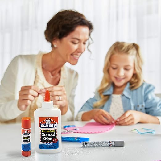 Elmer's All Purpose School Glue Sticks, Washable, 7 Grams, 60 Count
