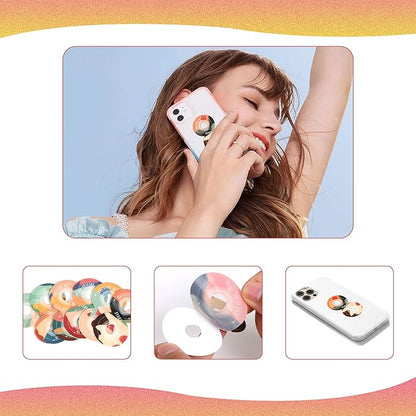 36Pcs Calm Strips for Anxiety Sensory Calm Strips Anti Stress Anxiety Relief Items Tactile Textured for Breathing Exercise Fidget Strips for Kids Teens Adults Home Classroom Supplies (Sun)