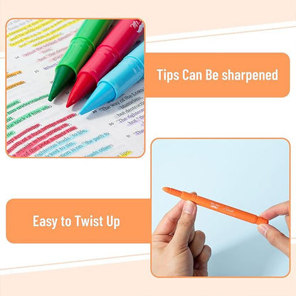 Mr. Pen- Gel Highlighter, 8 Pack, Assorted Colors, Bible Highlighters No Bleed with Bible Color Coding and Interpretation Guide, No Bleed Highlighters, Bible Highlighter, Bible Markers