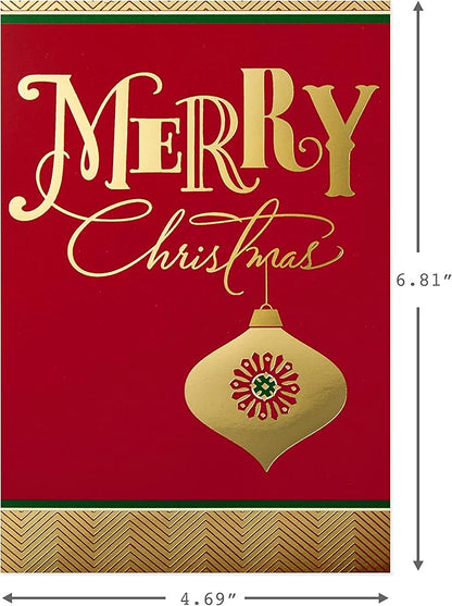 Image Arts Christmas Boxed Cards Assortment, Elegant Icons (4 Designs, 24 Cards with Envelopes)