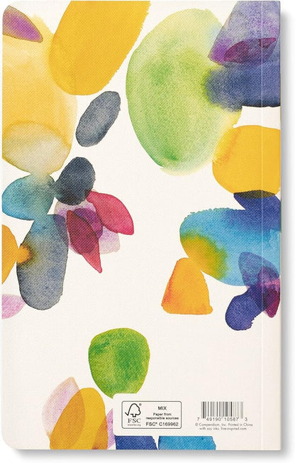 Compendium Softcover Journal - Be all alive, body, soul, mind, heart, spirit. – A Write Now Journal with 128 Lined Pages, 5”W x 8”H