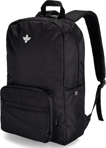 Legend Laptop Backpack with Anti Theft Combination Lock Weather Resistant (Black)