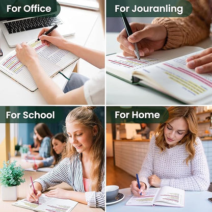 Lined Journal Notebook for Women & Men, Hardcover Leather Journal for writing, A5 College Ruled Notebook for Work & Note Taking, Perfect for Office School Home Supplies, 160 Pages, Butterfly