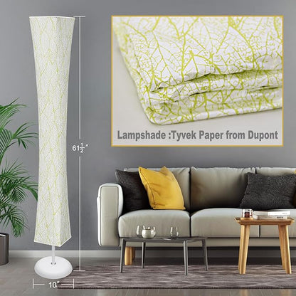 Floor Lamp, Smart Led Lamp RGB Color Changing with APP & Remote Control, DIY Mode, Music Sync Standing Modern Corner Lamp for Living Room Bedroom Game (Square with Stand, 62 inch)