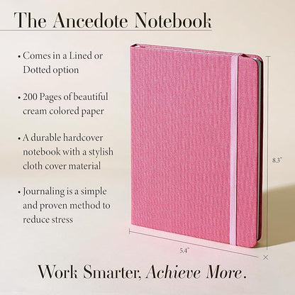 Hardcover Ruled Journal with Thick 100 gsm College Ruled Paper A5 size (8.3 inches x 5.4 inches) - Daily Writing Notebook Journal for Travel, School and Office Use - Diary Journal for Women and Men - Blossom