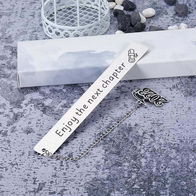 AMBREGRISSUN 2023 Graduation Gifts for Women Men Class of 2023 Bookmark for College High Middle School Student Inspirational Leaving Fare Well Gifts for Her Teen Girls Boys Friends Christmas Birthday