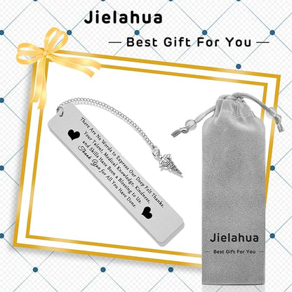Gifts for Doctor Metal Book Markers for Doctor Thank You Doctor Gifts Doctor Appreciation Bookmark Retirement Bookmark for Doctor Inspirational Bookmark Graduation Leaving Going Away Gifts