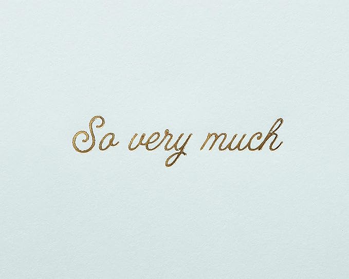 Papyrus Thank You Card (So Very Much)