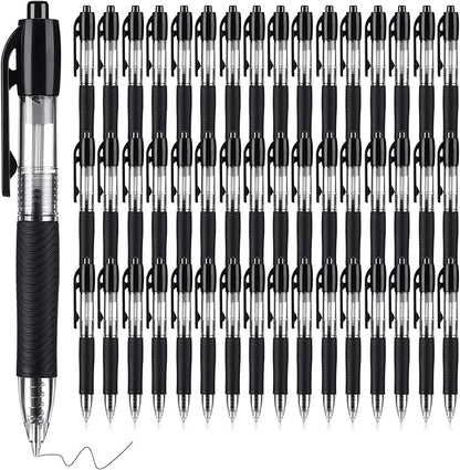 48 Pack Mini Ballpoint Pens Small Pocket 1.0mm Black Ink Pens Short Pen for Badge Office School Teacher Classroom Student Gifts