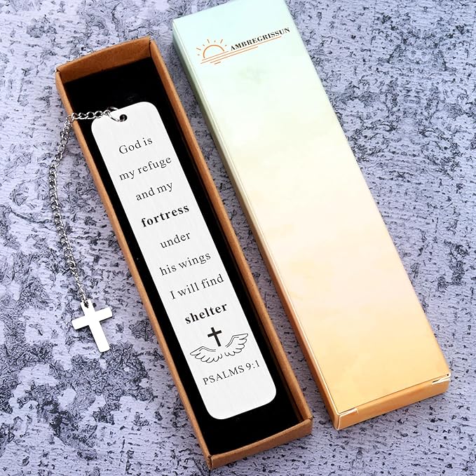 Baptism Confirmation Communion Gifts for Teenager Girls Boys Graduation Bible Verse Gifts for Him Her Teens Religious Christian Gifts Birthday Bookmarks for Women Men Book Lovers Christmas