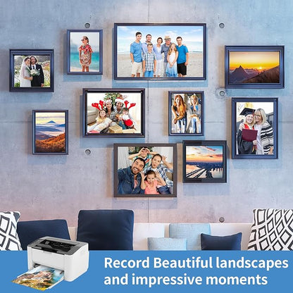 Glossy Photo Paper 11×17inches, 30 Sheets Inkjet Photo Printer Paper, Instant Dry Picture Paper for DIY Chip Bag, Flyers, Cards, Calendars and Brochures(180gsm/48lb)