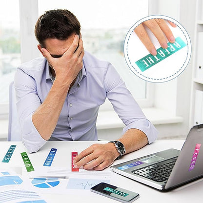 50PCS Calm Strips for Anxiety Sensory Stickers Calm Stickers for Relieve Adults Kids Teens Fidgets Stress Office&Classroom Supplies Anxiety Relief Items with Tactile Textured Surface Patterns(Letter)