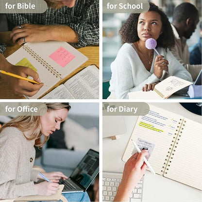 Lined Spiral Notebook College Ruled A5 Journal Book for Note Taking, 160 Pages Writing Journal for Office and Home School Supplies 5.75x8.125 inch - LightGrey