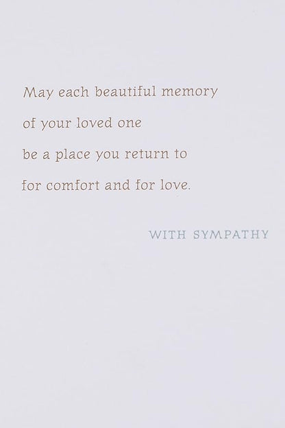 Hallmark Sympathy Greeting Card (For You and Your Family)