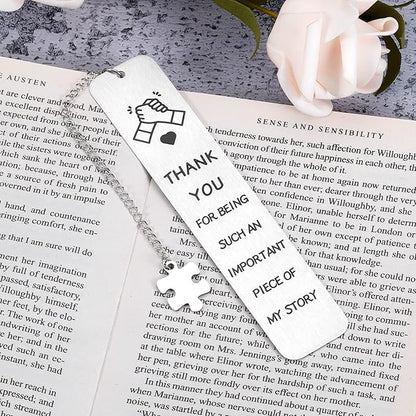 Thank You Employee Appreciation Gifts for Coworker Colleague Boss Bookmark Boss’s Day Teacher Retirement Going Away Gift for Women Men Leader Work Friends Office Christmas Birthday Valentine's Day
