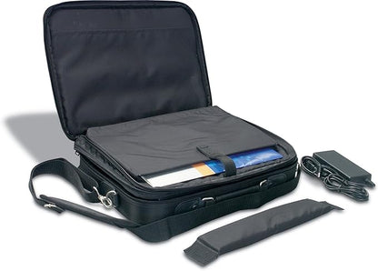 TRENDnet Padded Clamshell Notebook Carrying Case for 15.4 Inch Laptops, TA-NC1, Black