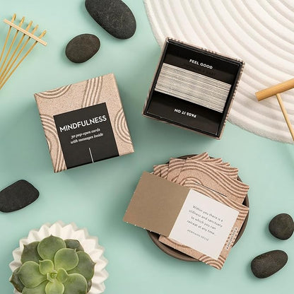 Compendium ThoughtFulls Pop-Open Cards — Mindfulness — 30 Pop-Open Cards, Each with a Different Inspiring Message Inside