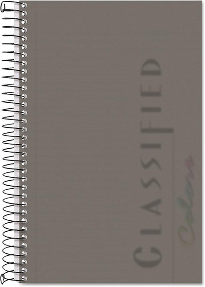 TOPS Classified Business Notebooks - Letter 8 1/2" x 5 1/2"