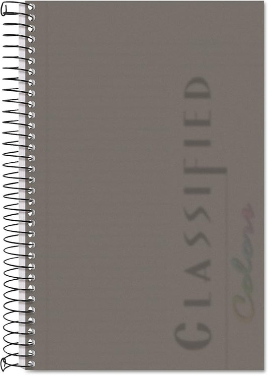 TOPS Classified Business Notebooks - Letter 8 1/2" x 5 1/2"