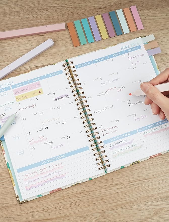 NiArt Bible Highlighters and Pens No Bleed Set of 14-Morandi-Colored Ink Highlighters, Gel Pens, Sticky Notes Set with Transparent Storage Box-Perfect for Bible Study, Note-Taking and Creative Writing