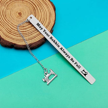 Bookmark Gift for Sewing Lover Women Mom Grandma Quilting Gift Seamstress Gift Funny Quilting Gifts for Quilters Seamstresses Sewing Gifts for Designer Quilting Book Marker Gifts for Costume Designer