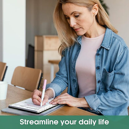 2026 Planner, Aesthetic Weekly and Monthly Planner for Women, Jan 2026 to Dec 2026, Hardcover 2026 Calendar Book with Monthly Tabs, Inner Pocket, Perfect for Office Home School - A5 (6.3" x 8.5"), Enchanted Grove