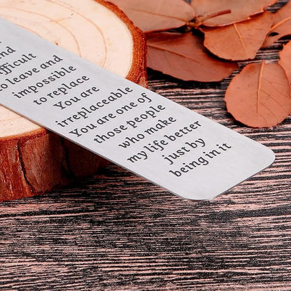 Bookmark Gifts for Best Friend Friendship Gift for Women Christmas Stocking Stuffers Friends Sentimental Gifts for Friend Best Friend Birthday Graduation Gifts for Women Female Friend Gift Ideas