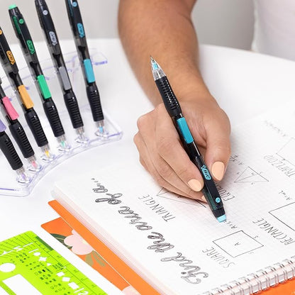 BIC Break Resistant Mechanical Pencils with Erasers, No. 2 Medium Point (0.7mm), 4-Count Pack Pencils for School or Office Supplies, Lead and Eraser Refills