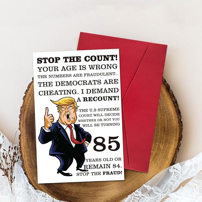 Ogeby Funny 85th Birthday Card, Hilarious 85 Years Old Birthday Card Gift for Friends, Dad, Mom, Husband, Wife, Brother, Sister