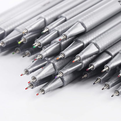 Mr. Pen- Pens, Fineliner 36 Pack, 0.4 mm, Pens Fine Point, Colored Journal Journals Supplies, Bible Pen Set, Art Writing Tip Markers