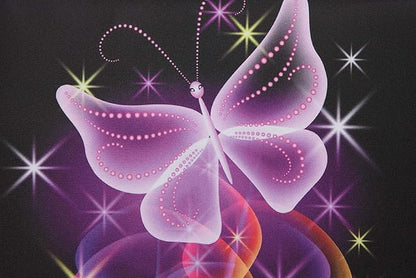 13.3-Inch to 14-Inch Laptop Sleeve Case Neoprene Carrying Bag with Hidden Handles for MacBook/Notebook/Ultrabook/Chromebooks (Pink Butterfly)