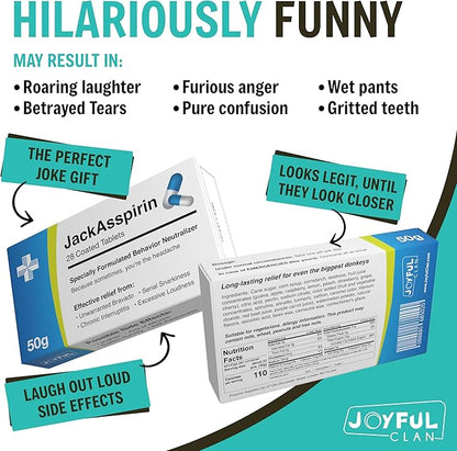 Funny Prank Pill Box with Sweets Gag Gifts for Men Funny Valentines Gifts for Him Xmas Secret Santa Christmas Stocking Filler for Women- Novelty Joke Birthday Gifts for Boyfriend Dad