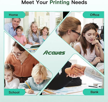 910XL Ink for HP 910XL Ink Cartridges Combo Pack Replacement for HP 910 Ink Cartridges for HP Printers HP910XL Work for Office Jet Pro 8020 8025 8028 8010 Printer, Black and Color