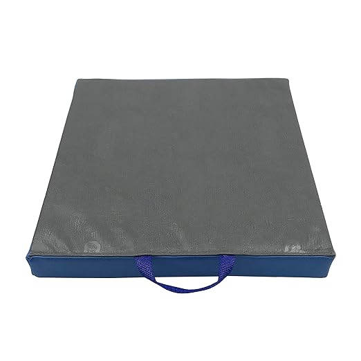 Factory Direct Partners SoftScape 15 inch Square Classroom Floor Cushions with Handles; Flexible Seating for Daycare, Preschool, Playroom; 2 inch Thick Deluxe Foam (6-Piece) - Contemporary, 12228-CT