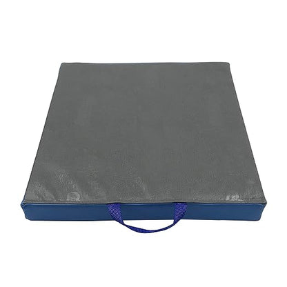 Factory Direct Partners SoftScape 15 inch Square Classroom Floor Cushions with Handles; Flexible Seating for Daycare, Preschool, Playroom; 2 inch Thick Deluxe Foam (6-Piece) - Contemporary, 12228-CT