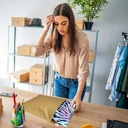 Honeycomb paper padded envelope sealable mailers (50, #5-10.5" x 15")