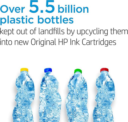 HP 62 Black/Tri-color Ink (2-pack) | Works with HP ENVY 5540, 5640, 5660, 7640 Series, HP OfficeJet 5740, 8040 Series, HP OfficeJet Mobile 200, 250 Series | Eligible for Instant Ink | N9H64FN