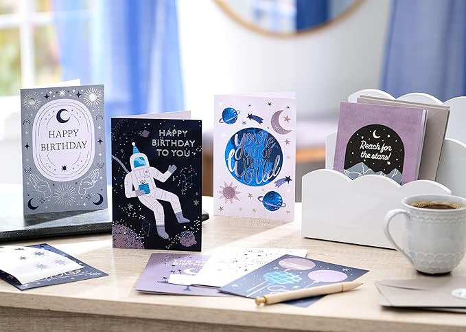 American Greetings 10-Count All Occasions Card Bundle with Envelopes- Birthday, Congrats, Support, Friendship, Thank You, and Sympathy