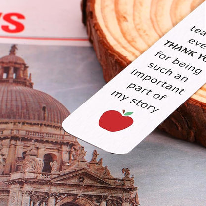 Teacher Christmas Gifts, Teacher Appreciation Gifts, Teacher Gifts for Women, Cute Bee Bookmark Gifts for Teachers, Teacher Thank You Gifts, Valentines Day Gifts for Teachers, Teacher Retirement Gift