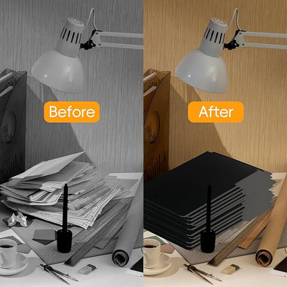 100 Packs Black File Folders,File Folders Letter Size,1/3-Cut Tabs,8.5x11 File Folders for Office,School and Home,Organizer File Folder