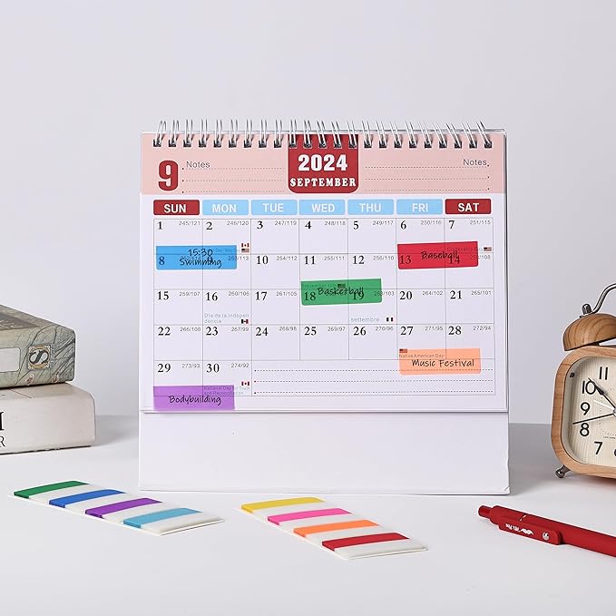 Mr. Pen- Sticky Index Tabs, 240 Pcs, Vibrant Sticky Tabs for Notebooks, Page Markers, Page Tabs for Binders, Page Tabs Sticky Tabs for Books, Notebook Tabs, Book Sticky Tabs for Notebooks